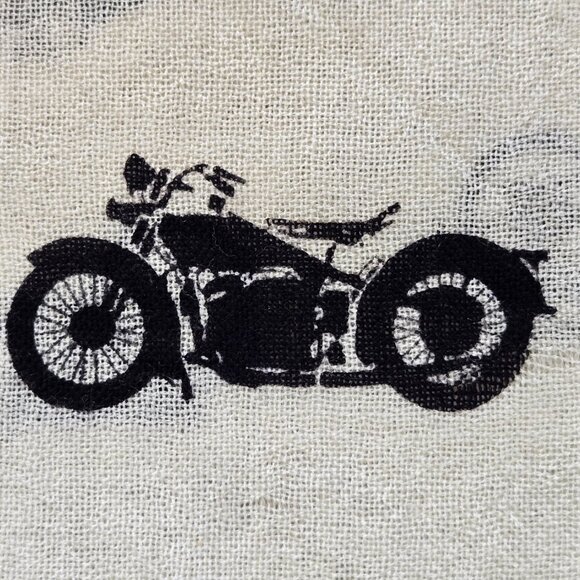 NWOT Barbour Lightweight Lambswool Woven Scarf Motorcycles - Picture 7 of 10